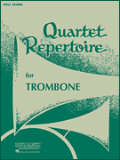 QUARTET REPERTOIRE TROMBONE-SCORE cover